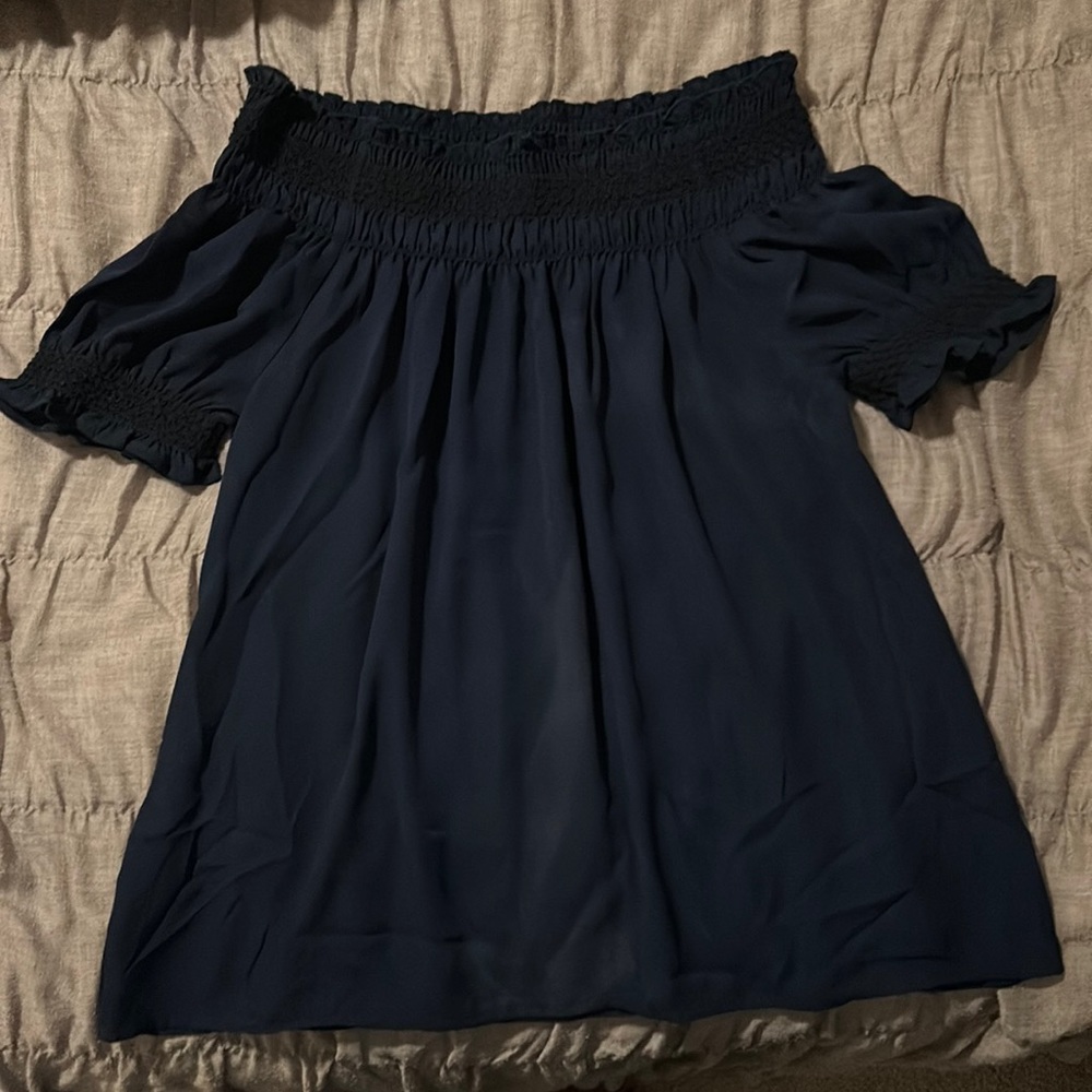 Express baby doll sleeve, navy, size s, NWOT
